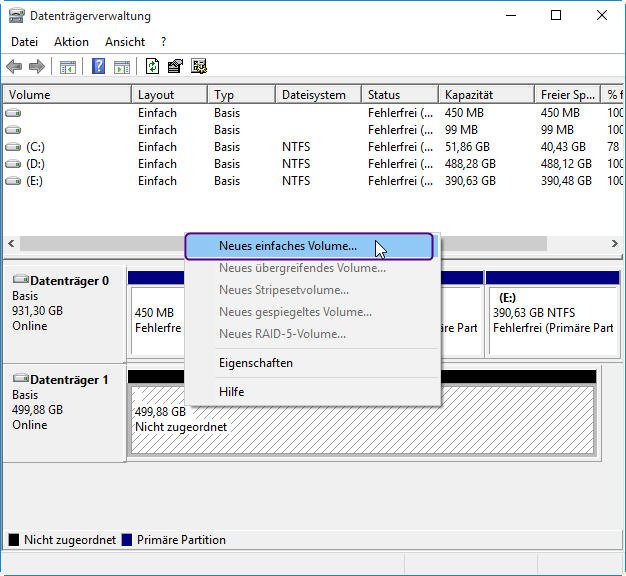 SSD unter Windows 10 formatieren - So geht's