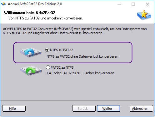 Zu FAT32